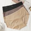 Women Ice Silk Seamless Panties Comfortable Solid Color Briefs Mulberry Silk Girls Underwear