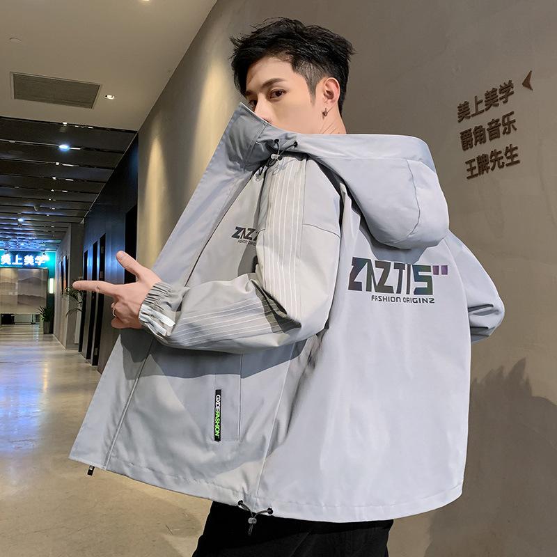 Куртка Мужская куртка Весна Осень Зима Новый стиль Плюшевая мужская одежда Красивые куртки Мальчики Повседневные топы