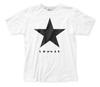 Белая футболка Дэвида Боуи Blackstar