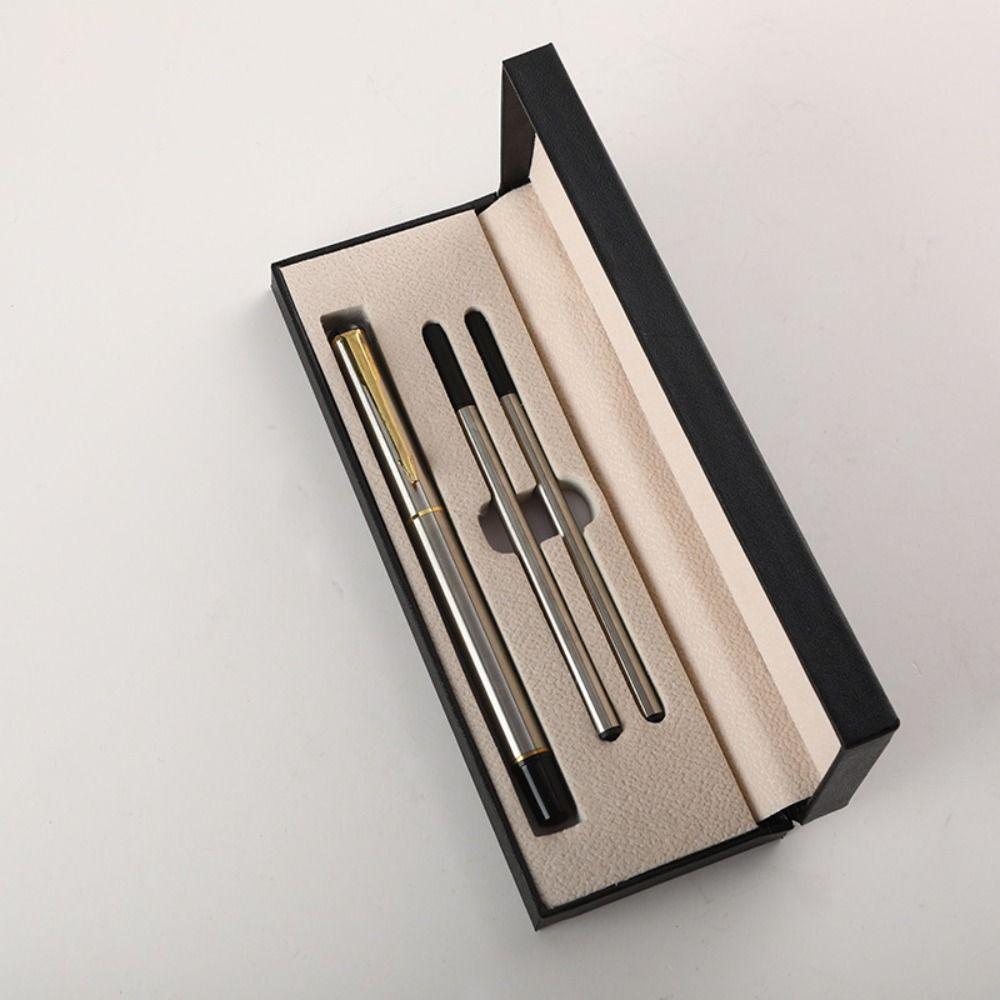 Подарочная металлическая ручка для подписи 0,5 мм Деловая ручка Профессиональная шариковая ручка