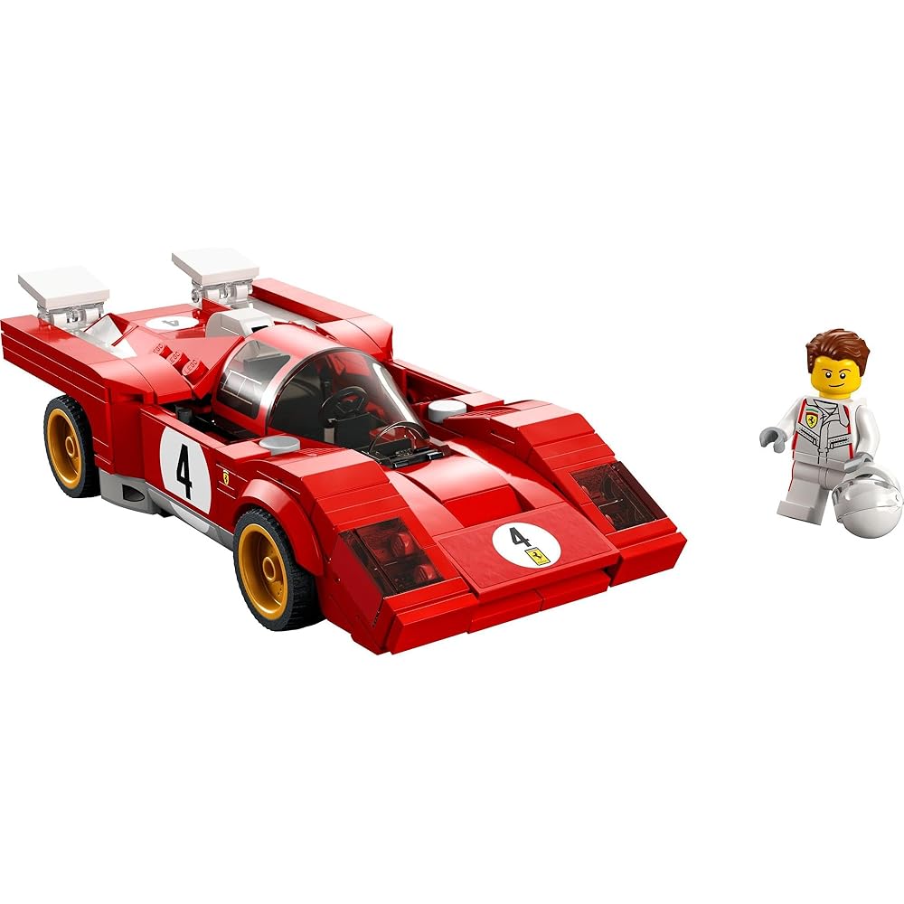 Конструктор LEGO Speed Champions 1970 Ferrari 512 M, игрушка из кубиков для мальчиков от 8 лет