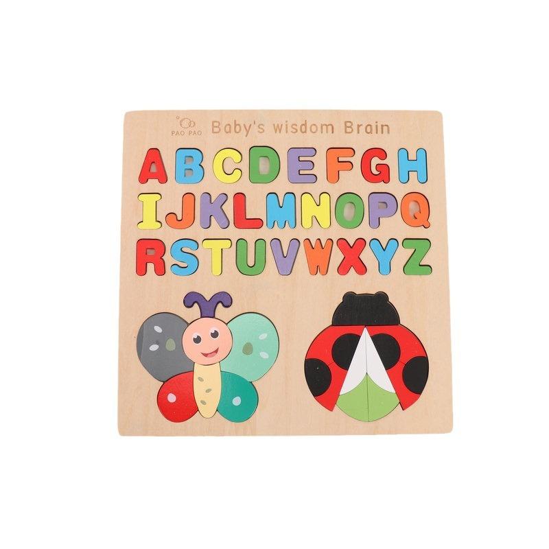 Деревянная игрушка-пазл 3 в 1, распознавание цвета и формы, развивающие игры для детей, деревянные пазлы, игрушки, танграмы для детей