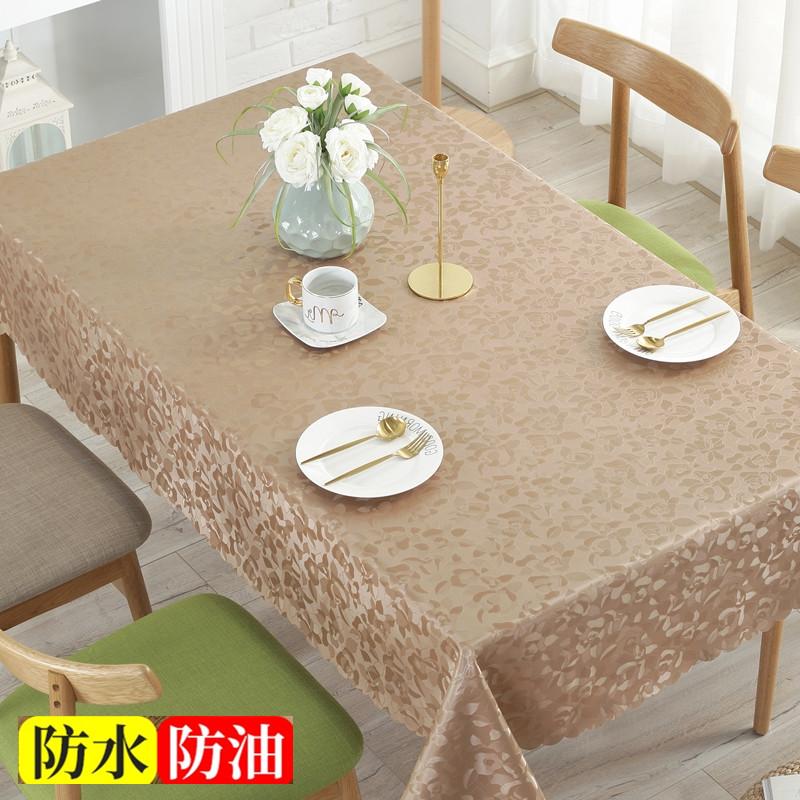 Пластиковая кружевная круглая скатерть, толстая скатерть с разноцветным принтом, водонепроницаемая, маслостойкая, моющаяся, скатерть для стола