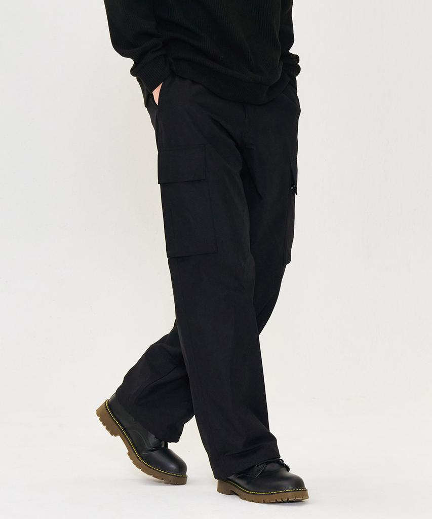 CHASECULT Men'S Wide Cargo Pants - Black