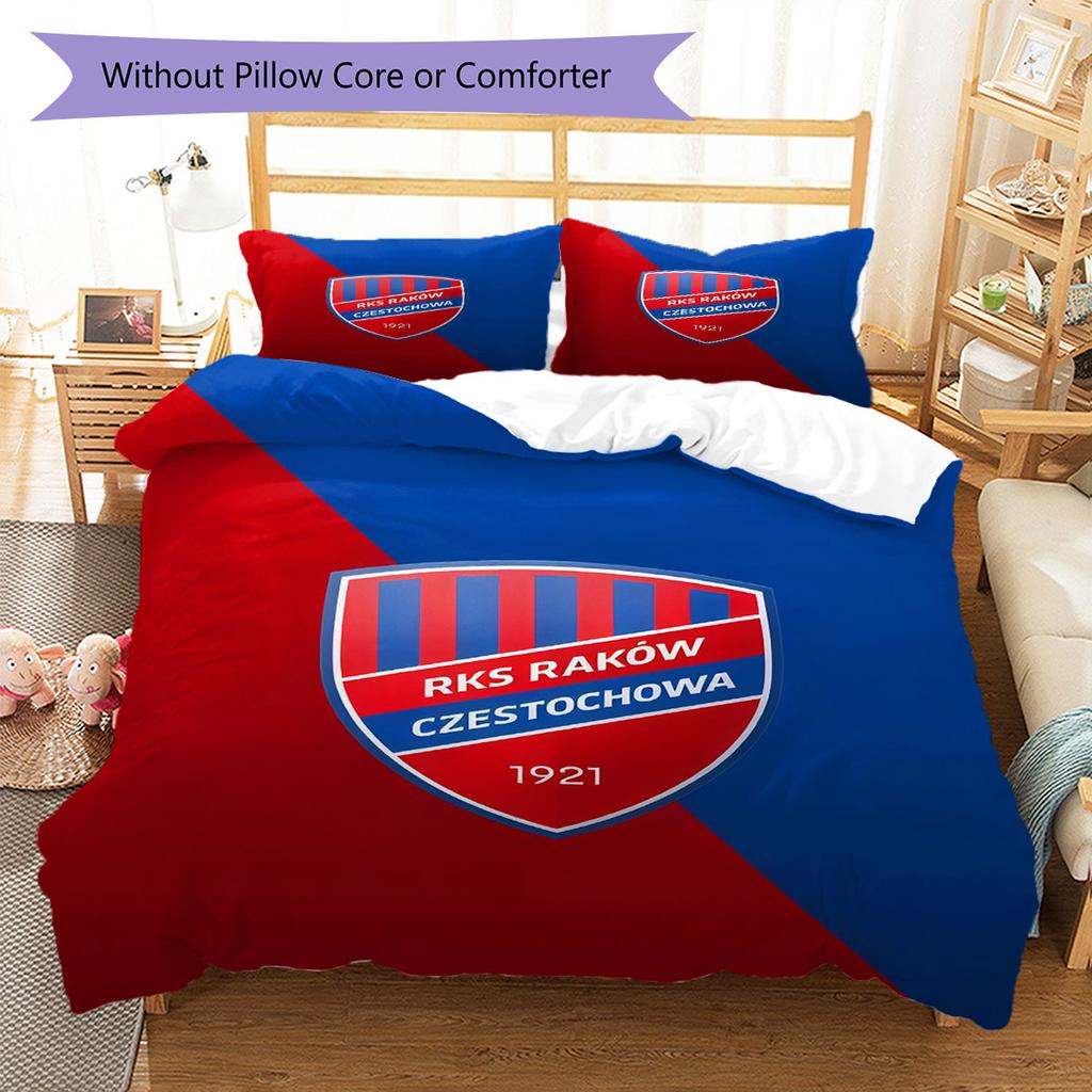 Rakow Czestochowa Rush Bedding Quilt Set Quilt Cover Pillowcase Home Decoration Birthday Gift (1 * duvet cover + 2 * pillowcase, without core)