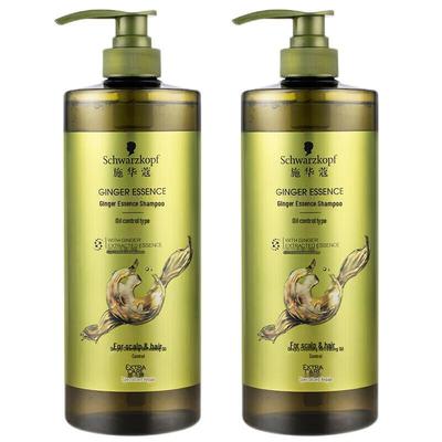 Шампунь для контроля жирности волос Schwarzkopf с имбирной эссенцией, двойная упаковка