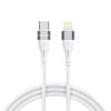 Wozinsky WSTCL2 2m White Lightning/USB-C PD 27W Cable