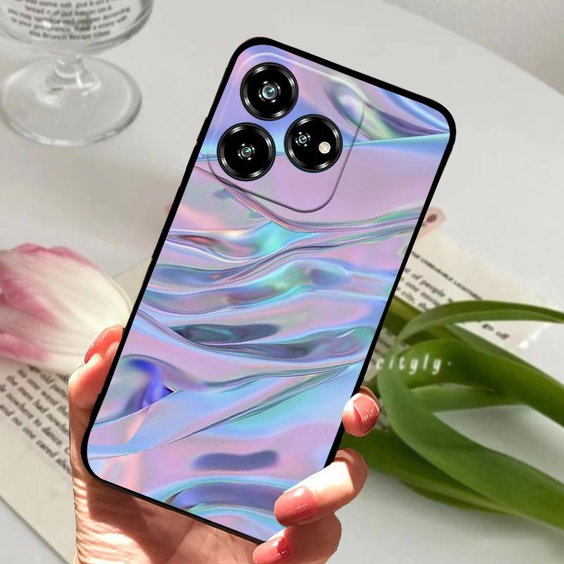 For ZTE Nubia V60 Case Fashion Soft Silicone TPU Phone Protective Cover For ZTE Axon 60 Fundas Blade V60 Shockproof Bumper Cases