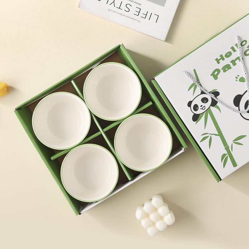 Chinese Ceramic Rice Bowl Gift Set