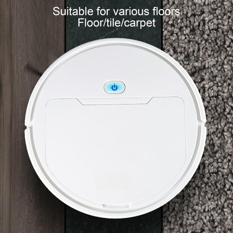Робот-пылесос, автоматический подметальный робот для мытья полов, шерсти домашних животных, ковров, твердых полов, мощное всасывание