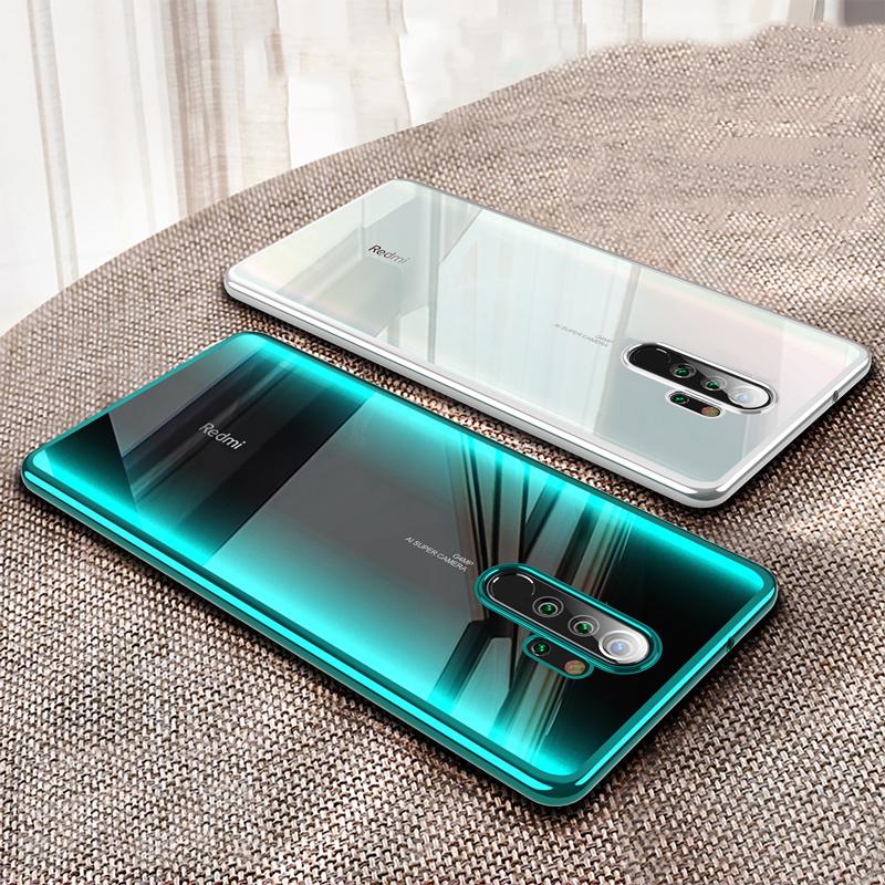 Чехол для Xiaomi Redmi Note8 Pro, мягкий прозрачный чехол 10Pro с покрытием Note10, чехол из ТПУ для телефона Poco 11 для Xiomi Redmi Note 13 9s 9 8 pro, чехол