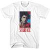 Scarface Small White Adult T-Shirt