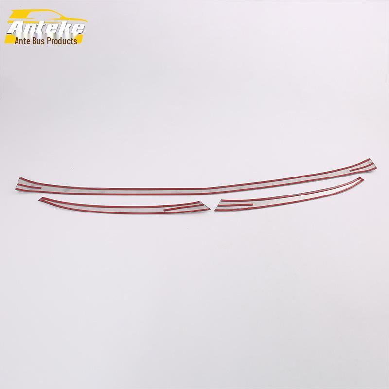 Cruze 2019 Front Bumper Lip, Center Grille, Anti-Scratch Decorative Strip Set