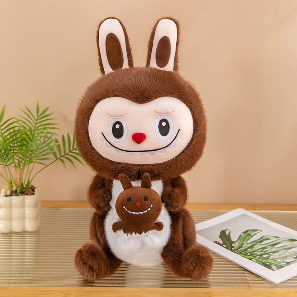 Плюшевая игрушка Labub, короткая плюшевая игрушка, детская игрушка, подарок для детей, друзья