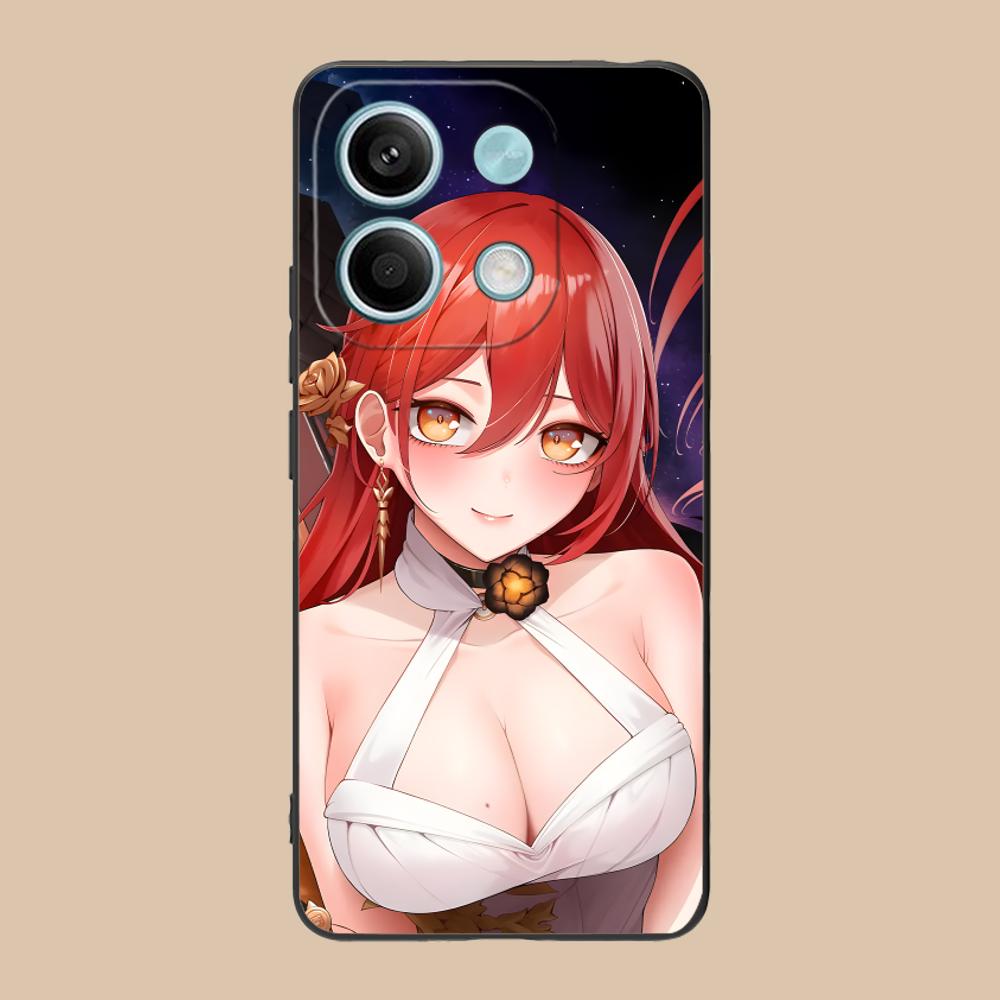 HSR Himeko Matte TPU Mobile Phone Case for POCO F8 F7 F6 F5 F4 F3 F2 Pro GT C75 C71 C65 C61 C40 Pro Ultra Colorful Cover