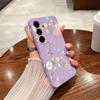 Для Samsung S24 S23 S22 Ultra S21 S20 FE A15 A55 A54 A53 A52 A34 A14 A13 чехол для телефона тонкий противоударный мягкий цветок из ТПУ гибридный чехол