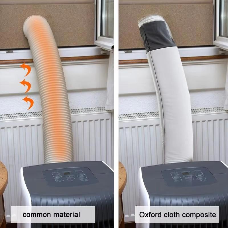 New Air Conditioner Hose Cover Insulation Hose Sleeve Dustproof Outdoor Protection Case Easy Installation for Most Exhaust Hose