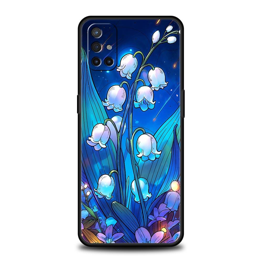 Прозрачный цветочный чехол для телефона Ландыш для Oneplus 13R 13 12R 11 10T 10R Nord N100 N200 N10 10 9 9R 9RT CE 3 2 Pro Мягкий ТПУ