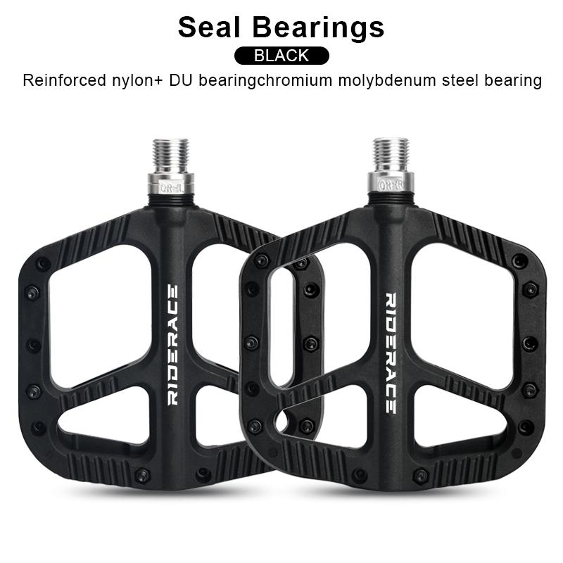 Bicycle Pedals Ultralight Sealed Bearings Nylon Mountain Road Bike Pedals Anti-Slip Footboard Bearing Cycling Accessories