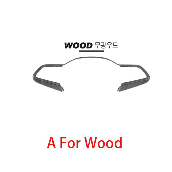 For Renault Grand Koleos 2024-2026 Car Tuning Carbon Fiber Steering Wheel Cover Trim Interior Steering Accessories