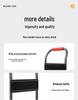 Silent Folding Flatbed Hand Truck - Portable Thickened Plastic Cart for Household Use