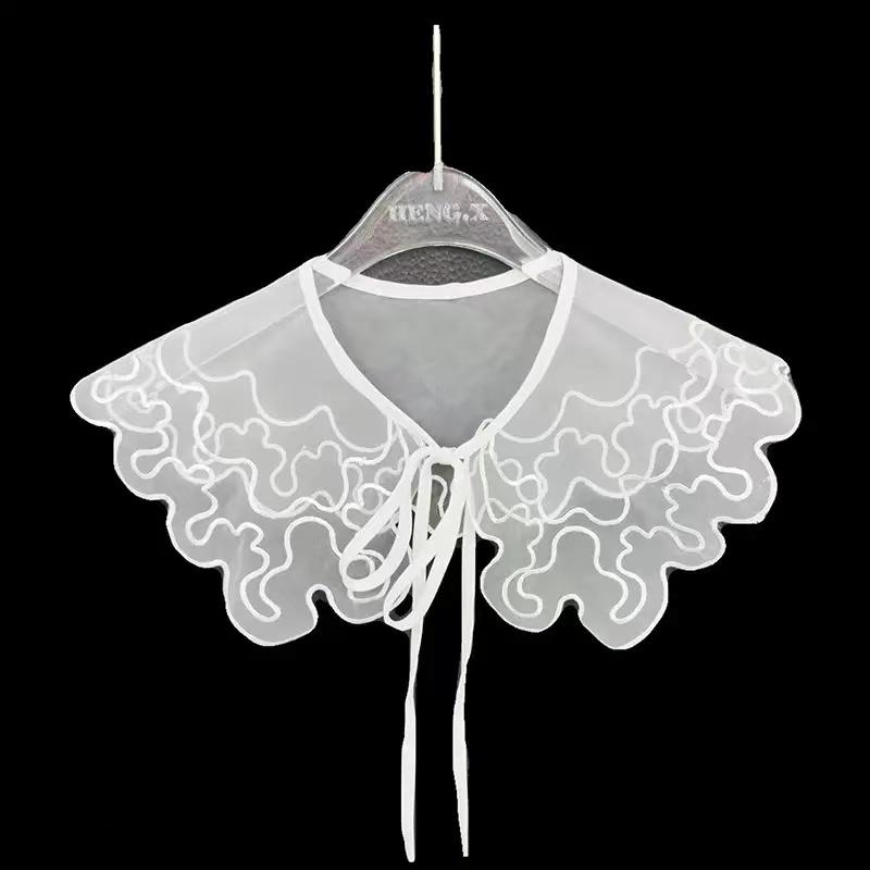 Autumn And Winter Fake Collar For Shirt Detachable Collars Lace False Collar Doll Collar Sweater Shirt Dress Decoration