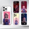 Чехол для телефона M-Mirai N-Nikki Gasai Yuno Аниме для iPhone 17,16,15,14,13,12,11 Plus,Pro Max,XS, Мягкий силиконовый черный чехол