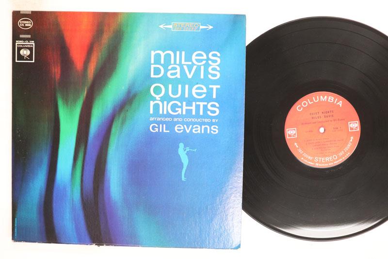 Виниловая пластинка MILES DAVIS Quiet Nights CS8906 COLUMBIA 1969 США Джаз Б/у
