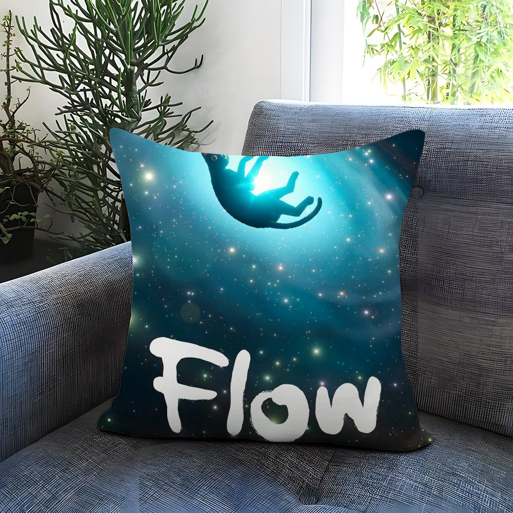 POPULAR F-FFflowwws Cushion Cover Comfortable Reversible Pillow Cover Ideal for Car Sofa Bedroom & Beyond