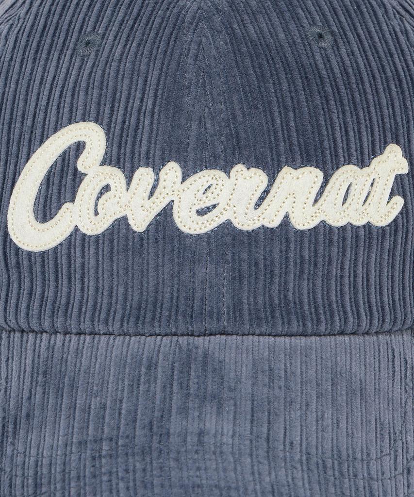 COVERNAT Authentic Applique Corduroy Ball Cap Navy