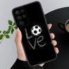 Чехол для телефона с изображением футболиста, футбольный арт, для Samsung A52S A21S A33 A23 A13 A14 A32 A52 A53 A54 A51 A71 A15