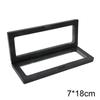PE Film Colorful Jewelry Storage Box 3D Packaging Case Gemstone Free Stand Floating Frame Membrane