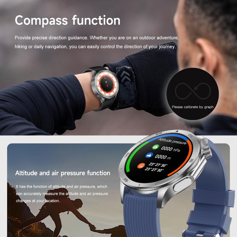 SACOSDING Новые для OPPO Watch X2 GPS Смарт-часы Мужские Высококлассные Бизнес-мужчины Звонки по Bluetooth IP67 Водонепроницаемый Фитнес-трекер Смарт-часы