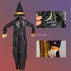Halloween Decoration Witch Voice Control Props Ghost Festival Haunted House Bar Toy Horror Toy Electric Luminous Hanging Ghost