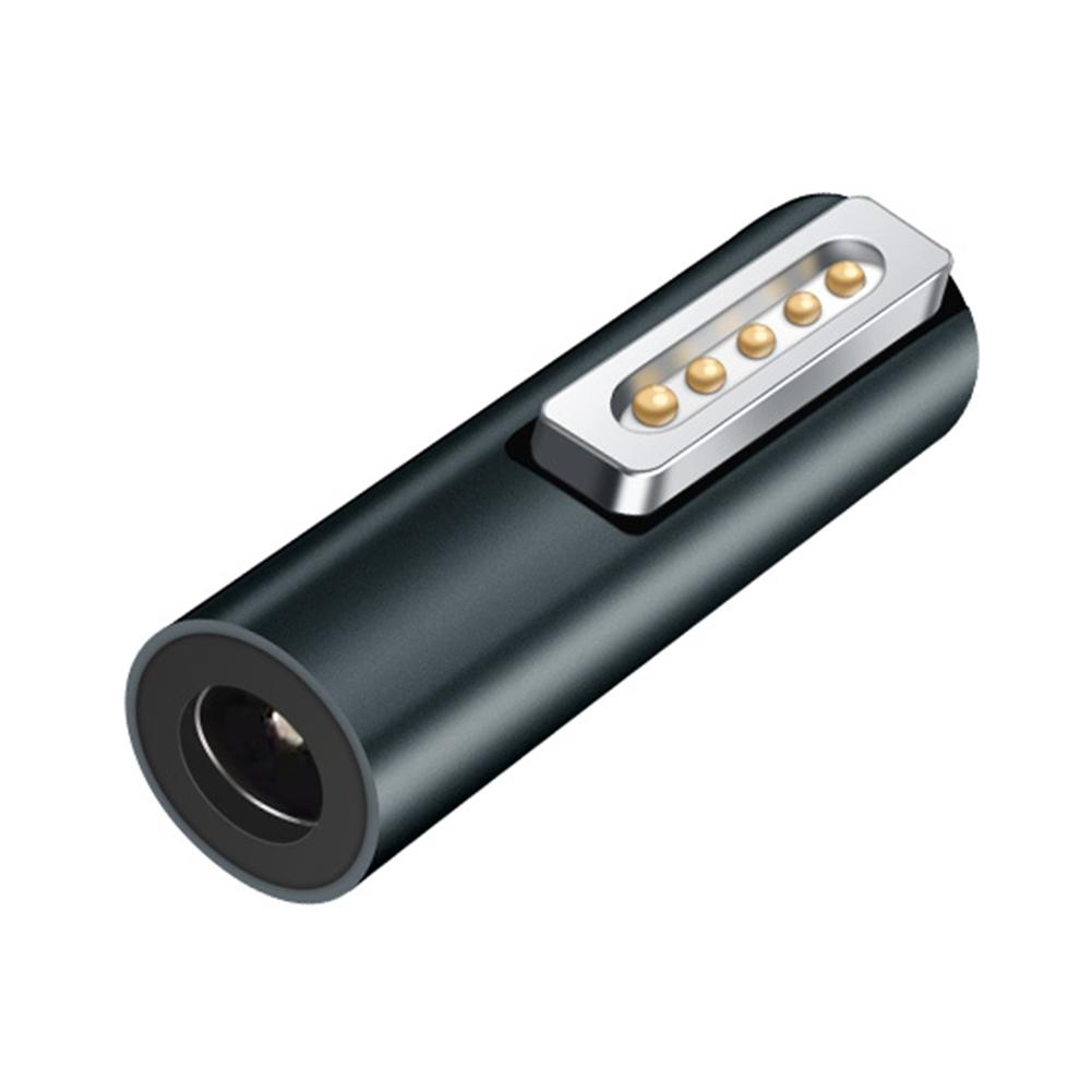 Магнитный адаптер 5A PD DC5521 Female to Magnetic Adapter для зарядки Apple Macbook Air/Pro Магнитный адаптер-конвертер