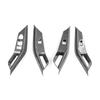 For Chevrolet Equinox 2025 2026 Carbon Fiber Window Button Frame Cover Trim Automotive Interior Accessories LHD