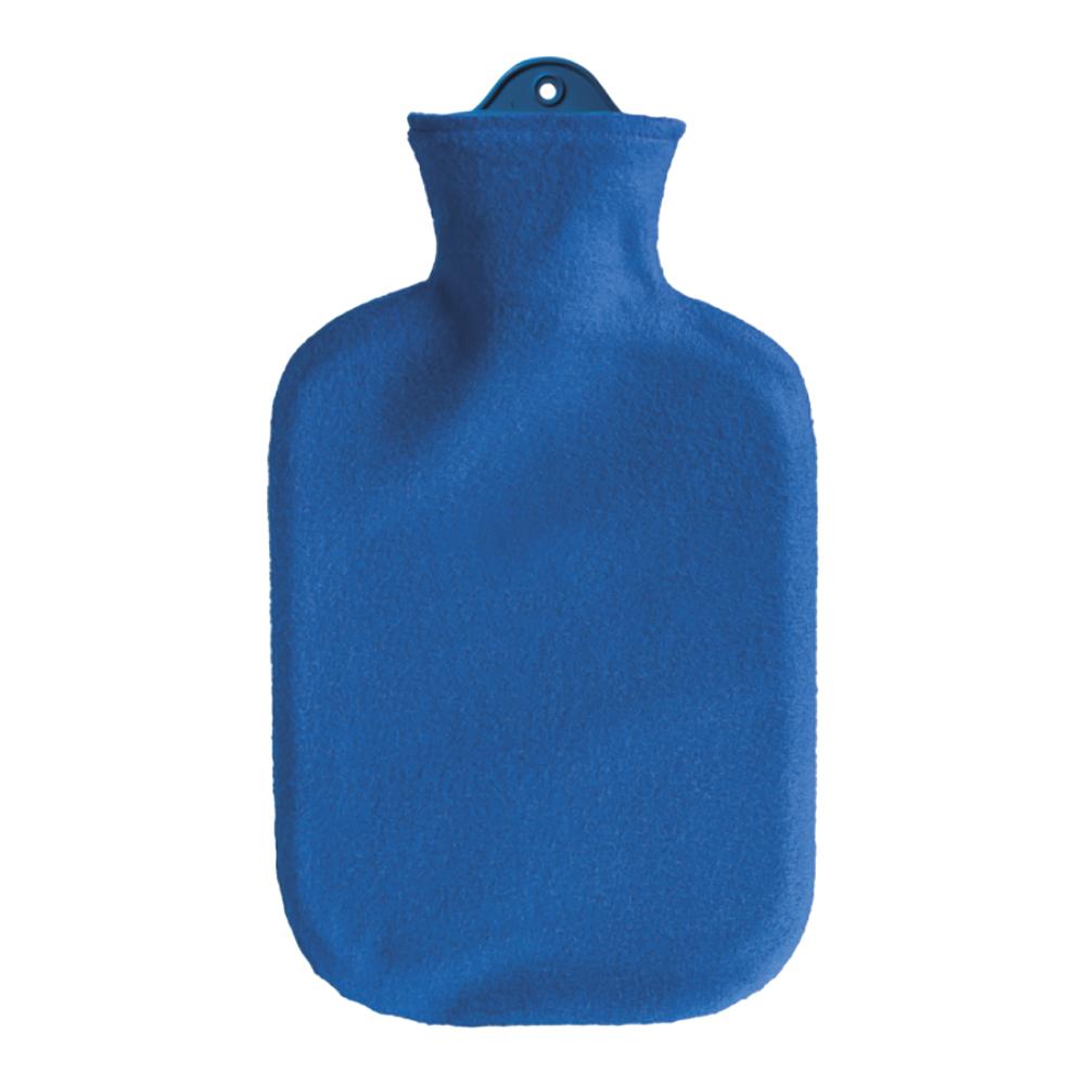 Sanger Contour Covered Hot Water Bottle Blue 2L