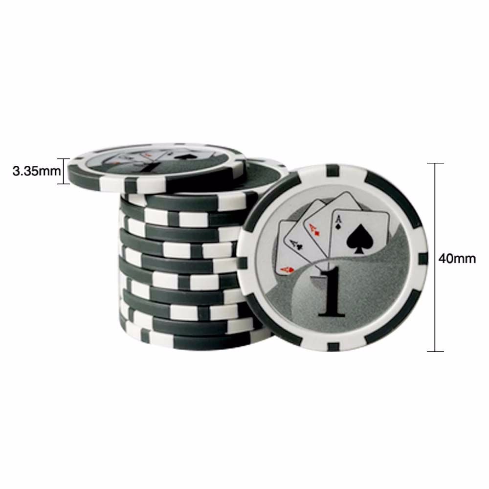 Absorb Clip Ball Position Golf Ball Marker Golf Hat Clip Standard Hat Clip Poker Numbers