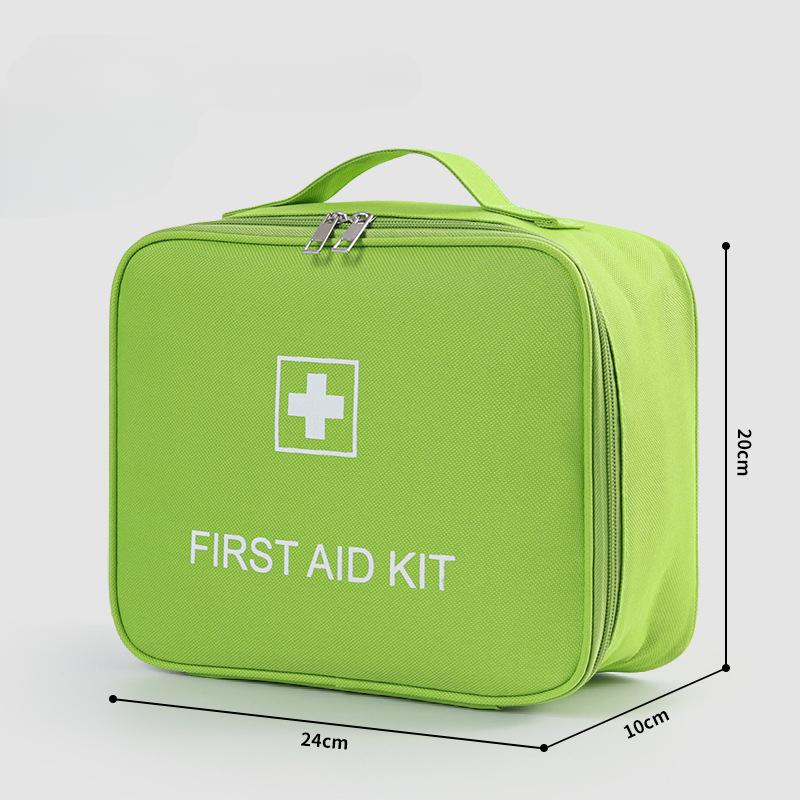 Emergency First Aid for Family Candy Color First Aid Box High Capacity Outdoor Camping Traveling Kit for Medical Bandaid