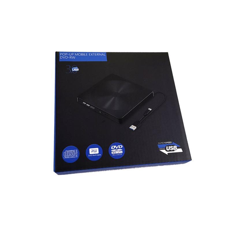 Внешний DVD-рекордер USB/Type-C для ноутбуков и настольных компьютеров