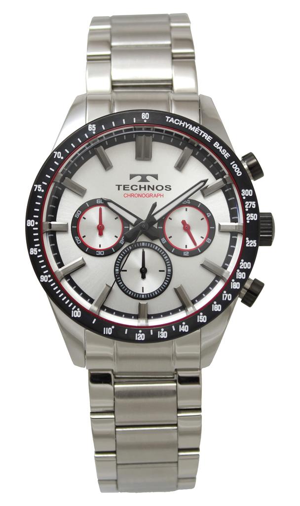 Chronograph Watch T9B87BS Silver [Technos] Men's