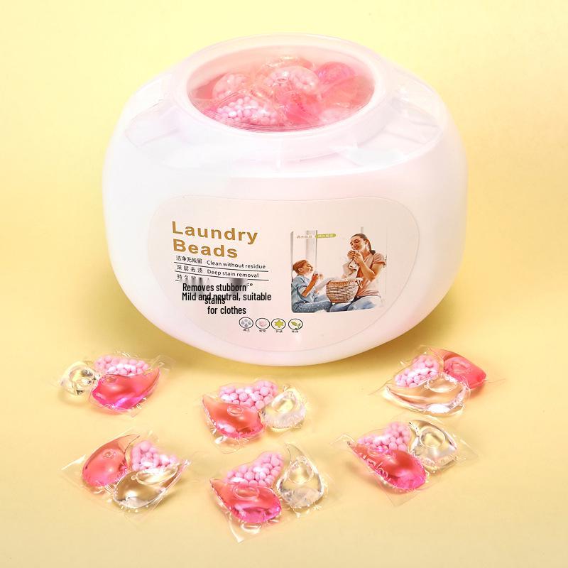 Трехкамерные капсулы для стирки «пять в одном»: Стойкий аромат, удаление пятен, смягчающие концентрированные капсулы для стирки