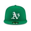 Кепка New Era Authentic с плоским козырьком MLB ACPERF OAKATH 25J, Дуб/Альтернативный 8, ALT,