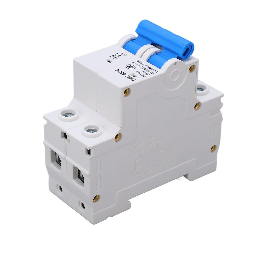 Photovoltaic DC Circuit Breaker 2P 4KA Segmentation Capability Flame Retardant PV Miniature Air Circuit Breaker DC250V