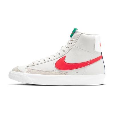 Blazer Mid 77 GS Platinum Tint Bright Crimson Детские кроссовки Белый Deep Royal-Blue Roma-Green DA4086-004