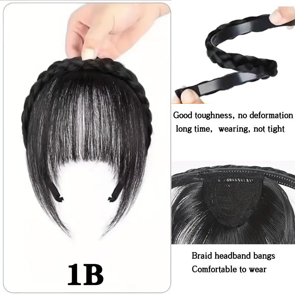 MISSQUEEN Синтетические прямые челки, ряды волос, плетеные накладные волосы, натуральный вид волос для женщин, повседневная одежда и особые случаи