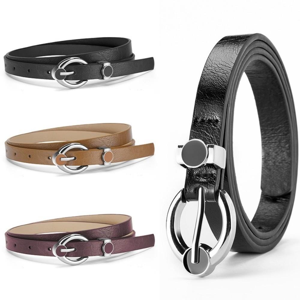 Харадзюку Тонкий Поясной Ремень Сплавленная Пряжка-Булавка Панк Пояс Модные Джинсовые Ремень Для Женщин