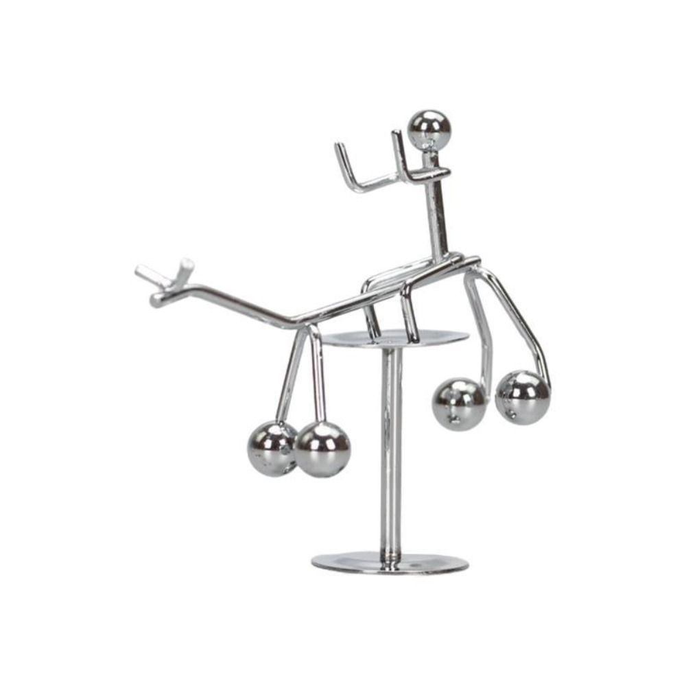 Home Decor Balance Iron Man Ornaments Pendulum Cradle Decompression Desk Toy Kids Toys