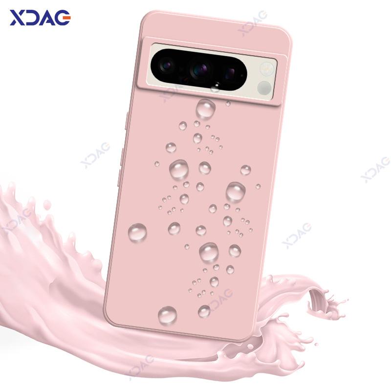 Роскошный квадратный жидкий силиконовый чехол для Google Pixel 8 A Pro 8A Pixel8 8Pro 5G 360 мягкий чехол для телефона водонепроницаемая сумка броня