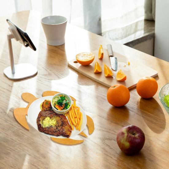 Подставки под горячее, Термоизолированные подставки, Экологически чистые, Толстое дерево, Устойчивые к выцветанию, Кухонный коврик, Ресторан, Офис